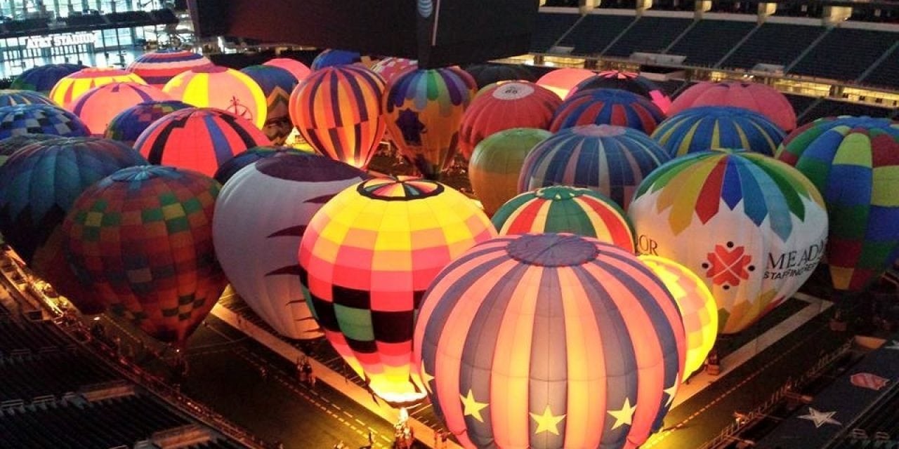 Super Glow II: Get Up Close & Personal with Hot Air Balloons at AT&T Stadium