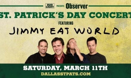 Jimmy Eat World Headlining St. Patrick’s Day Concert In Dallas